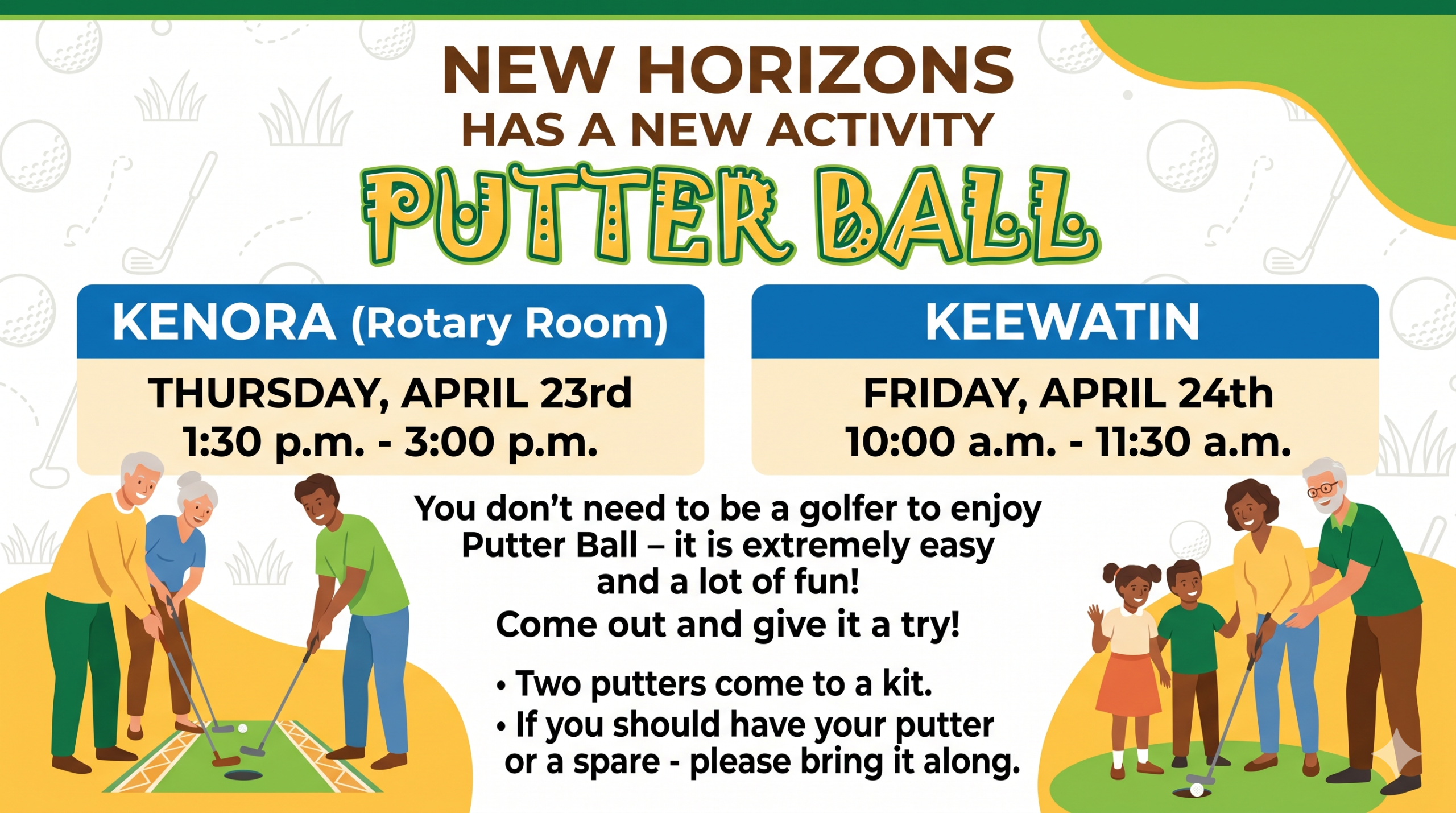 Putter Ball April 23, 24 2026